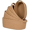 thumbnail image 2 of Dakota Fields Cotton Rope Storage Basket Set 5, Decorative Closet Storage Bins W112368750 2 of 12