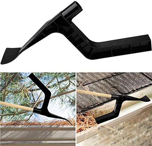 image for Gobabo Roof Gutter Cleaning Tool With Threaded, Roof Drain Gutter Clea