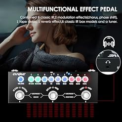 Jemora CUVAVE CUBE BABY Guitare électrique multifonctionnelle portable, pédale à effet combiné avec lecture de musique sans fil, enregistrement téléphonique, fonction d’interface audio de type C - Les Beatles, Paul McCartney, John Lennon, RIngo Starr, George Harrison Jemora CUVAVE CUBE BABY Guitare électrique multifonctionnelle portable, pédale à effet combiné avec lecture de musique sans fil, enregistrement téléphonique, fonction d'interface audio de type C – Image 6