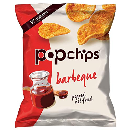 Popchips Barbeque Potato Chips, 23g (Pack of 24)