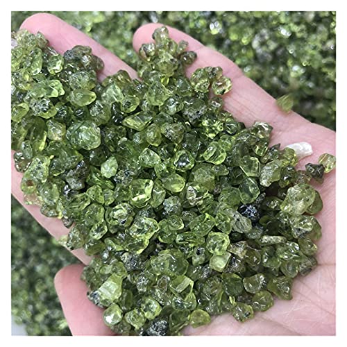 Péridot naturel brut olivine vert : le cadeau idéal comme pierre de naissance d'août