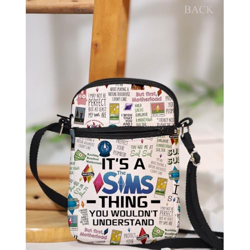 MAOFAED Video Game Theme Crossbody Bag, Sul Sul, Game Lover Gift, Shoulder Bag for Game Wife4