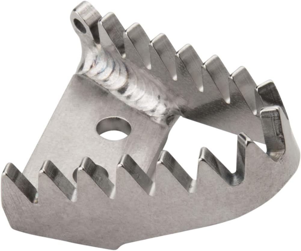 Tusk Titanium Brake Pedal Tip Compatible with Husqvarna TE 300 2019-2025/Compatible with KTM 300 XC-W 2019-2025/350 XC-F 2016-2025