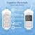 Renami Fluoride Filter, Replacement for Berkey® PF-2® Fluoride and Arsenic Reduction Elements, Compatible with Berkey® Gravity Filtration System, Natural Defluorination Filter Material, Pack of 4