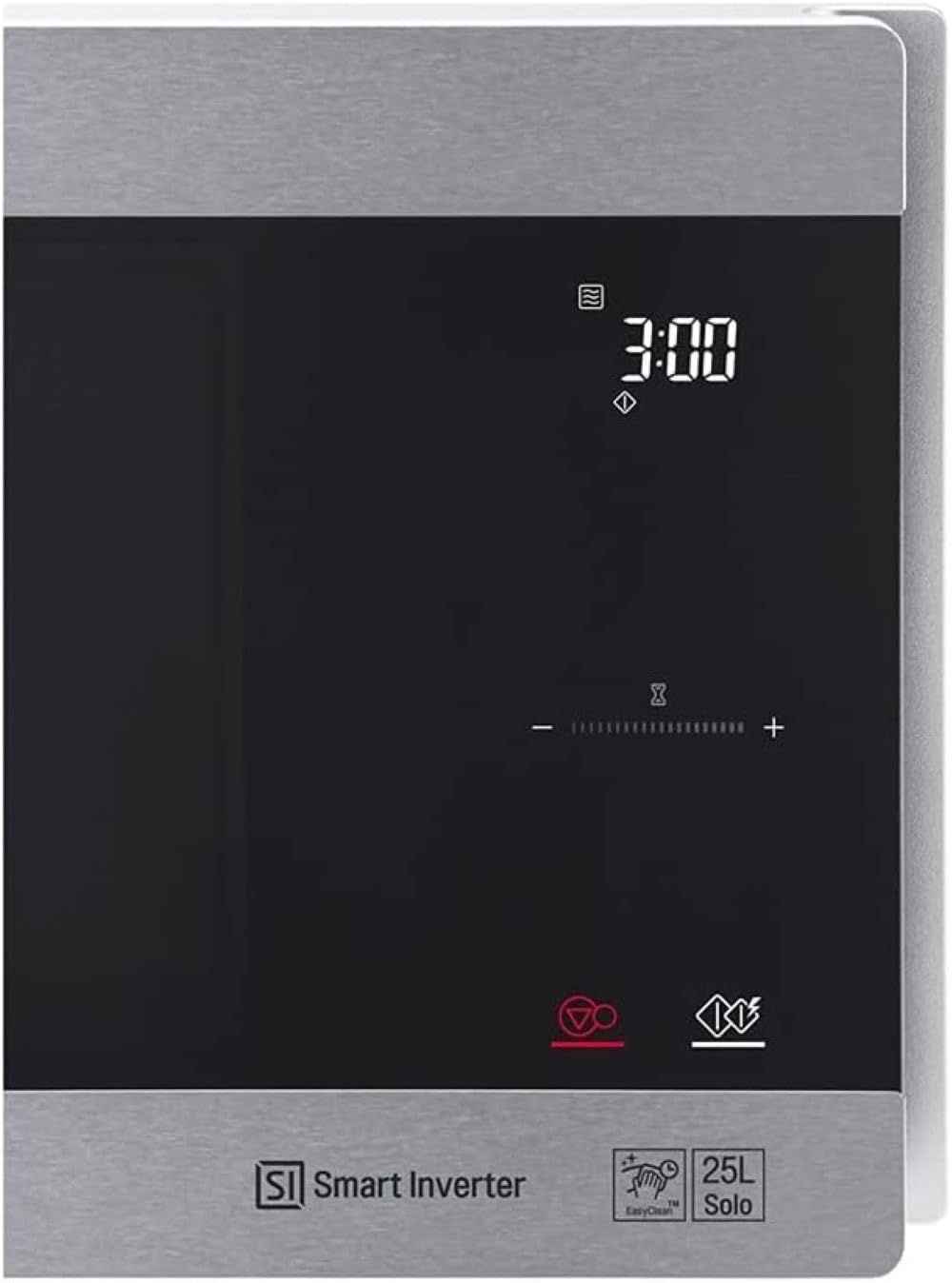 LG MS2595CIS Mikrowelle 25 Liter 1000 W Smart Inverter Technologie Silber