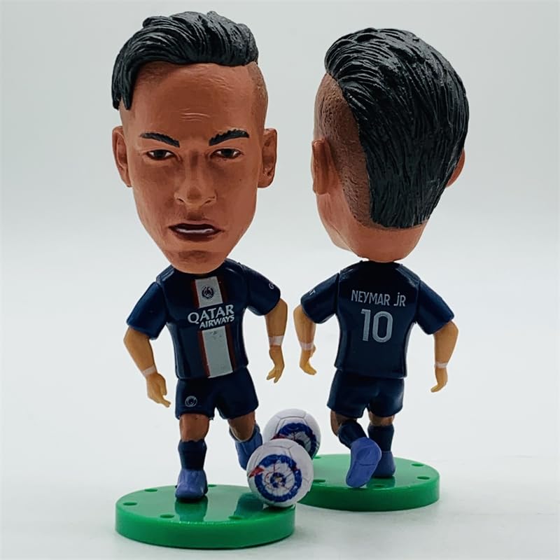 soccerwe Neymar Paris Saint-Germain Action Figure Altura 7 cm aprox. Nueva