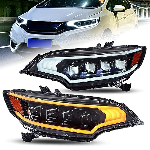 Amazon | HCMOTIONZ ホンダ・フィット 3代目 GK3/4/5/6型 4眼LED