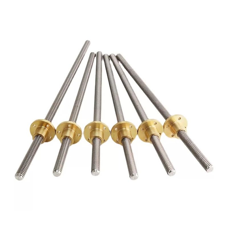Tornillo T12 de acero inoxidable con paso de 3 mm, varilla trapezoidal de 12 mm de diámetro(1000mm)