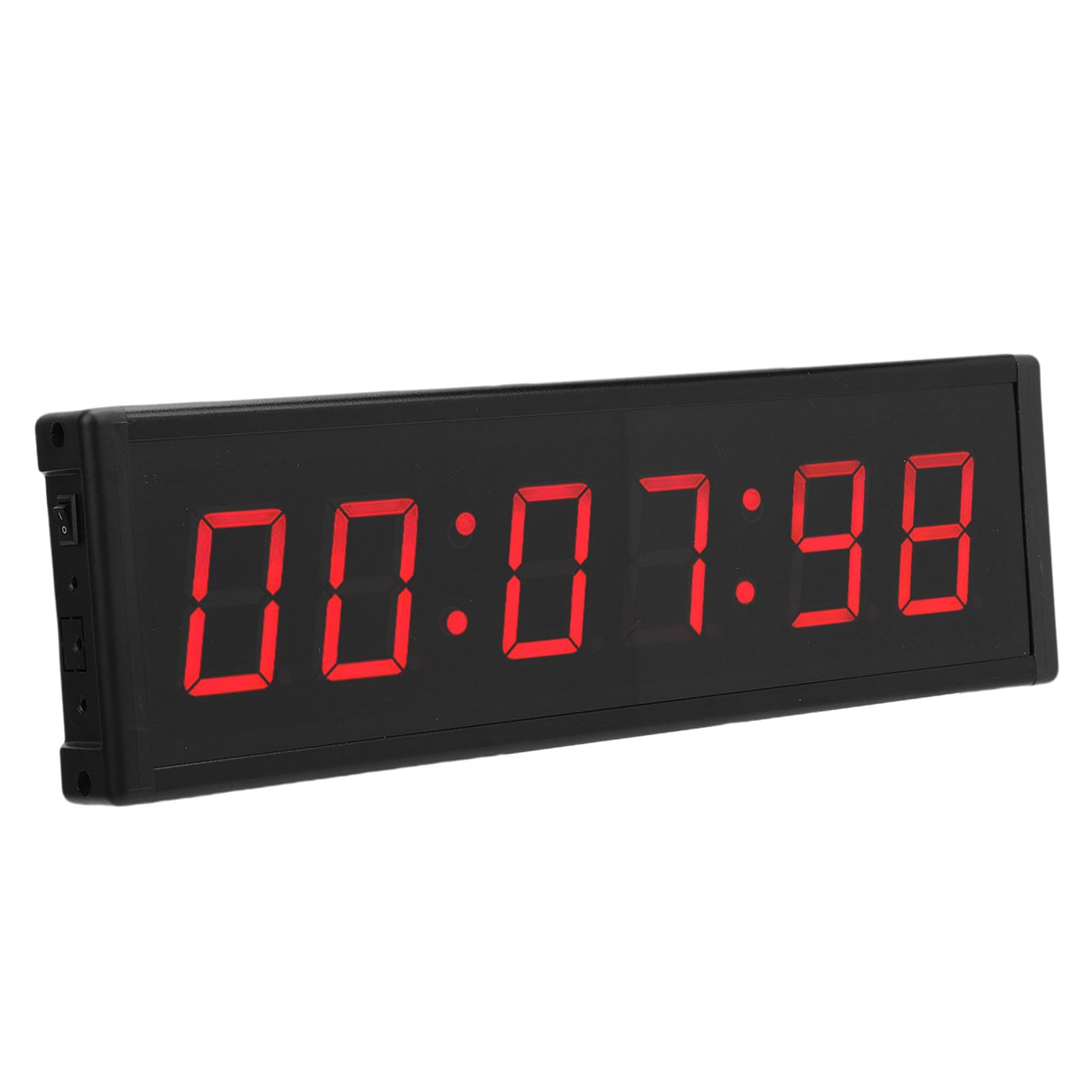 Minuterie de course LED murale à 6 chiffres pour chronomètre de gym