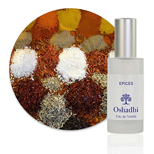 Eau de toilette pour hommes aux épices BIO en flacon de 50 ml