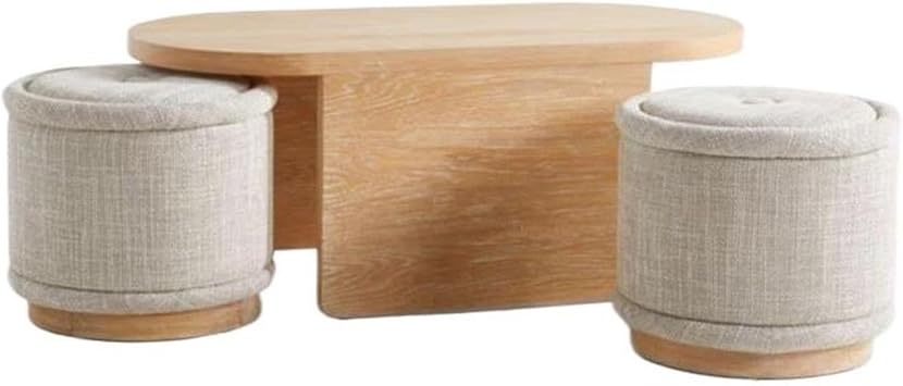 Oval Coffee Table for Living Room