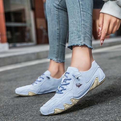 Vogany Shoes Orthopedic Sneakers for Men Women Driving Casual Slip On Shoes Fashion Sneakers Comfort Handmade Chukka Dress Walking Shoe Minimalist Boot Lightweight Commute Shoe Unisex4