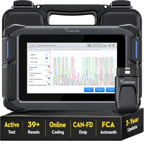 Bidirectional Scan Tool VDIAGTOOL VD70S, Wireless Diagnostic 39+ Resets