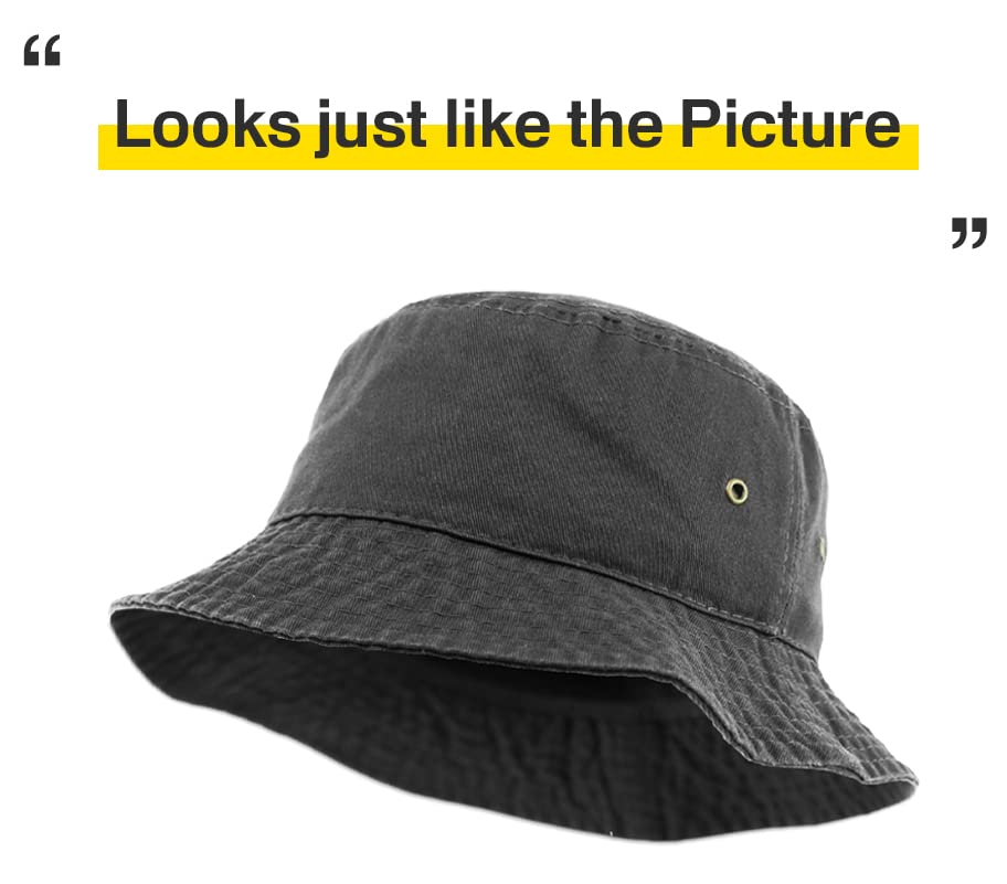 Image of KBETHOS 100% Cotton Washed Bucket Hat