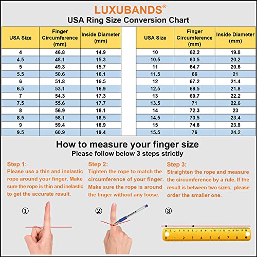 Luxubands 8Mm Hammered Tungsten Rings For Men Women Genuine Meteorite Galaxy Opal Inlay Engagement Wedding Bands Flat Comfort Fit Size 9.5 #TOP6