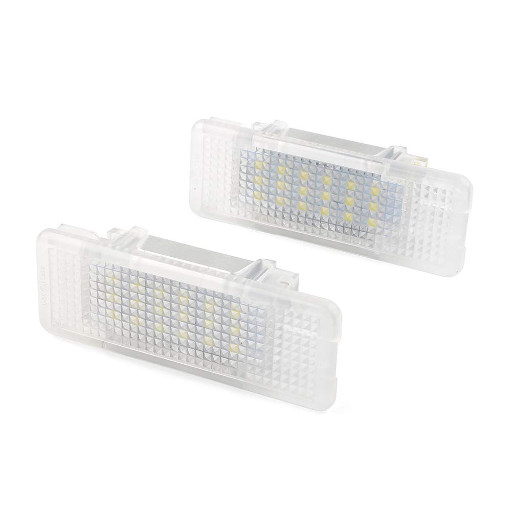 Générique FSFYUK Éclairage de courtoisie de portière de voiture, éclairage de bienvenue de porte à LED de remplacement Pour X5 E53 2000-2006, Série 5 E39 1995-2003, Z8 E52 2000-2003