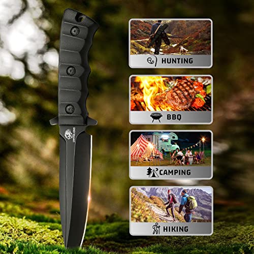 Foto von univinlions Outdoor Messer Survival feststehende Klinge Jagdmesser Survival Messer für Outdoor Aktivitäten Männer Geschenke