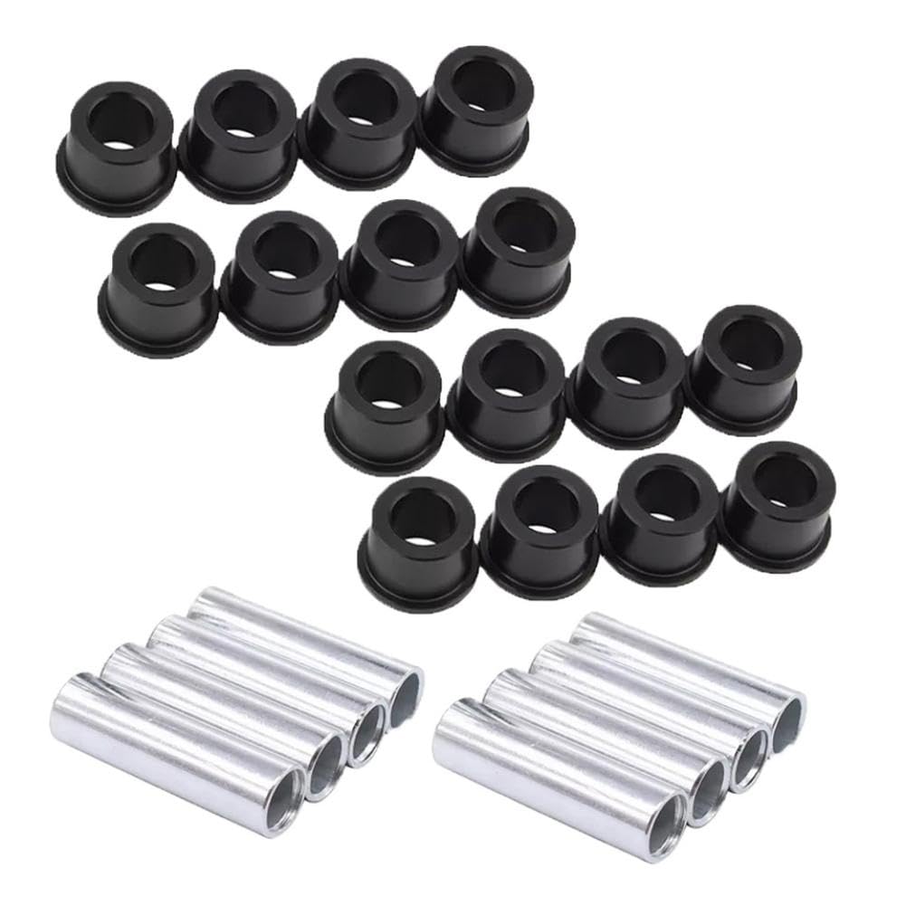 Kit de bujes de brazo delantero superior e inferior compatible con TRX450R TRX400EX 1999 a 2008