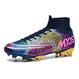 BINBINNIAO Fußballschuhe für Männer Fußballschuhe Schnürsenkel Mann Fußballschuhe Teenager Trainer