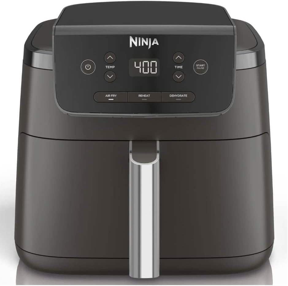 Ninja Air Fryer Pro XL 5QT, Nonstick Basket, 3 in 1 Functionality, 400°F, Air Crisp Technology, Automatic Shutoff, Black (AF140) Ninja Air Fryer Pro XL 5QT, Nonstick Basket, 3 in 1 Functionality, 400°F, Air Crisp Technology, Automatic Shutoff, Black (AF140)