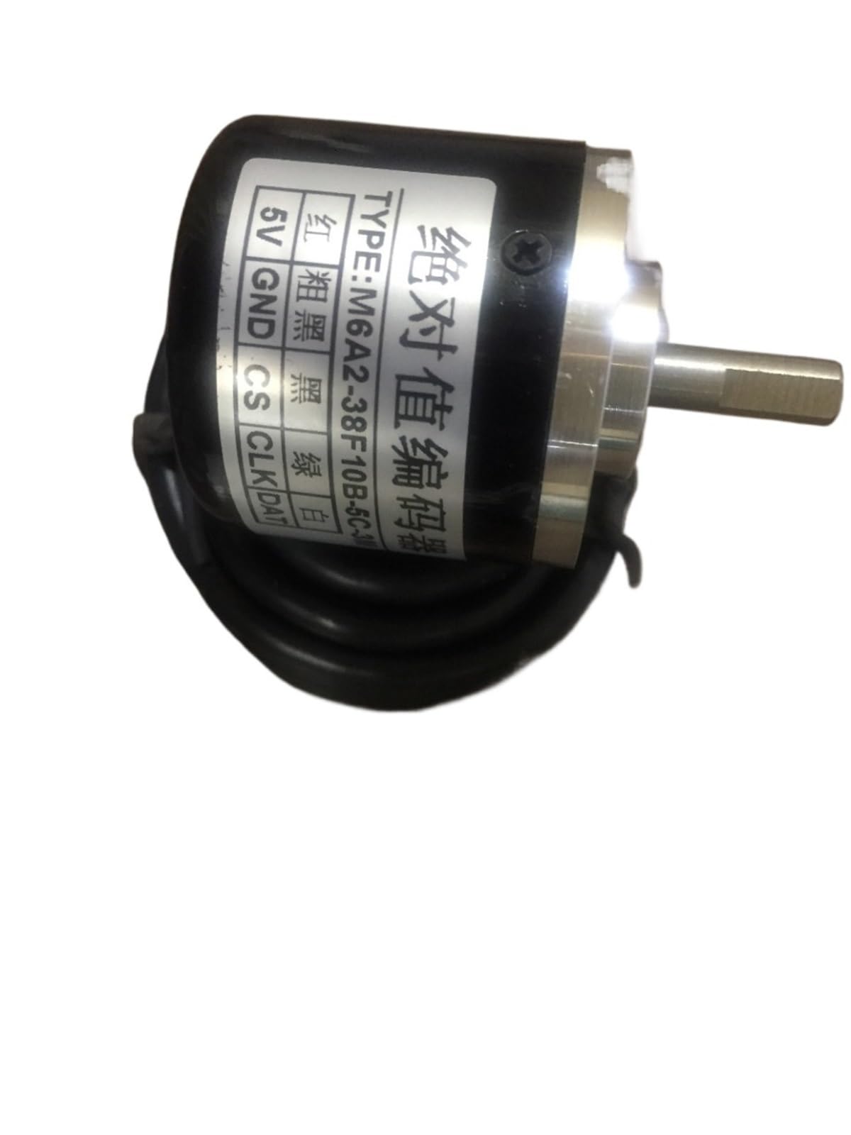 Encodeur absolu 10 Bits M6A2-38F10B-5C-2.5m pour machine à redresser 5V - 6