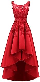 Damen Abendkleid, Spitze, Spitze, ärmellos, formelle Abendkleider