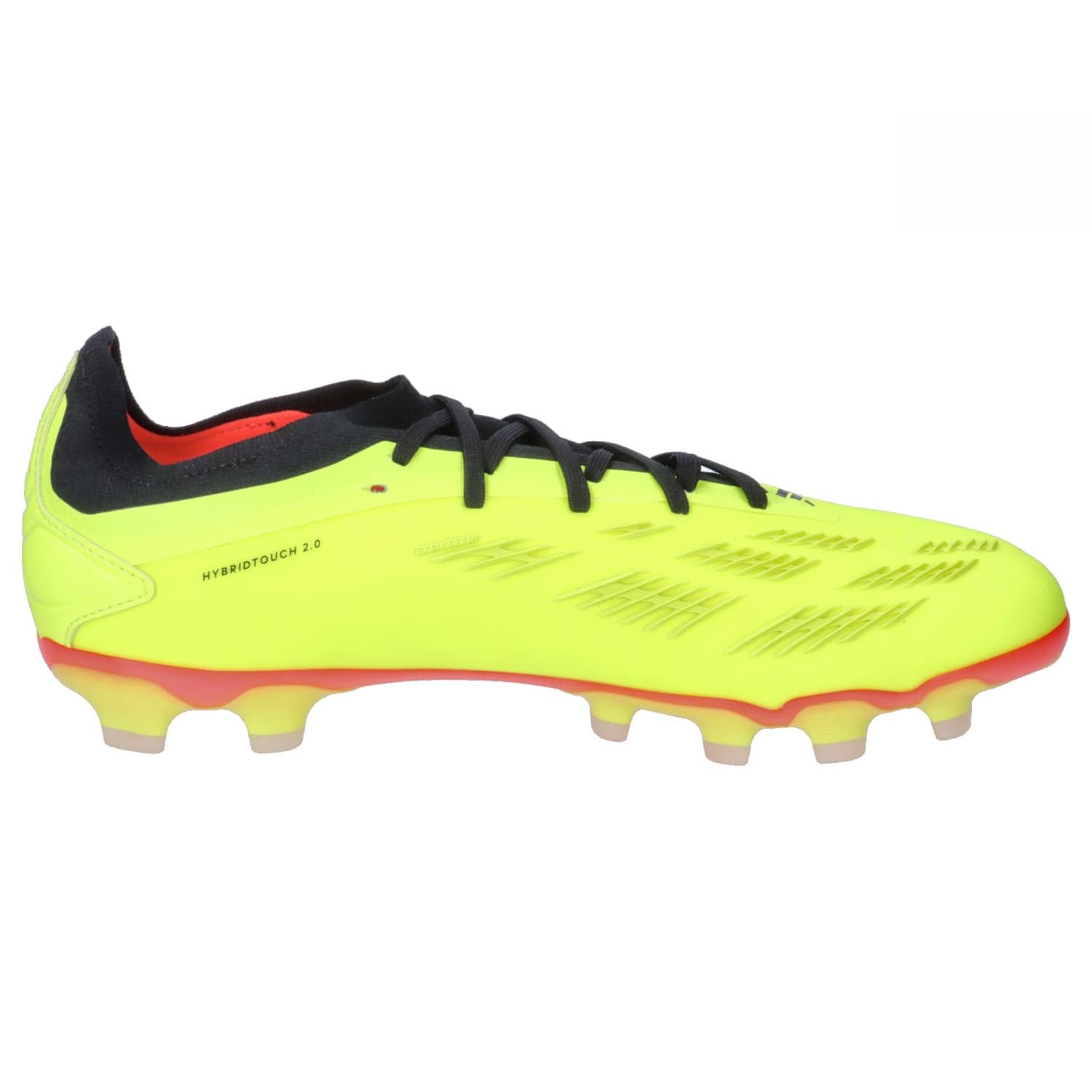adidas MDK14 Predator 24 Pro Zapatos de Fútbol para HG/AG Y Césped Artificial Equipo Amarillo Solar/Núcleo Black/Solar Rojo (IG7732) 28.5CM, Equipo Solar Amarillo Núcleo Negro Ig7732, 44 2/3 EU