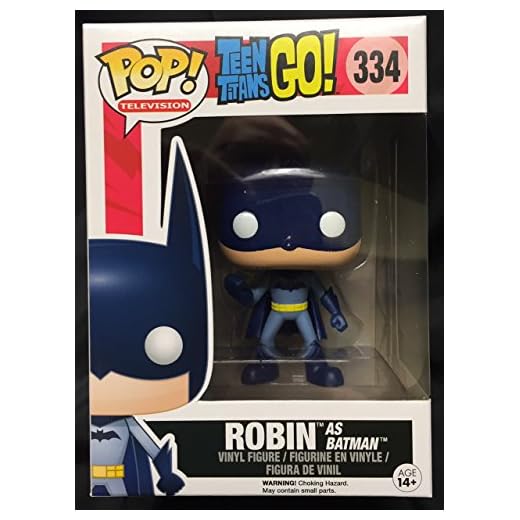 Funko – Colección Teen Titans Go! - Figura Robin, versión Batman