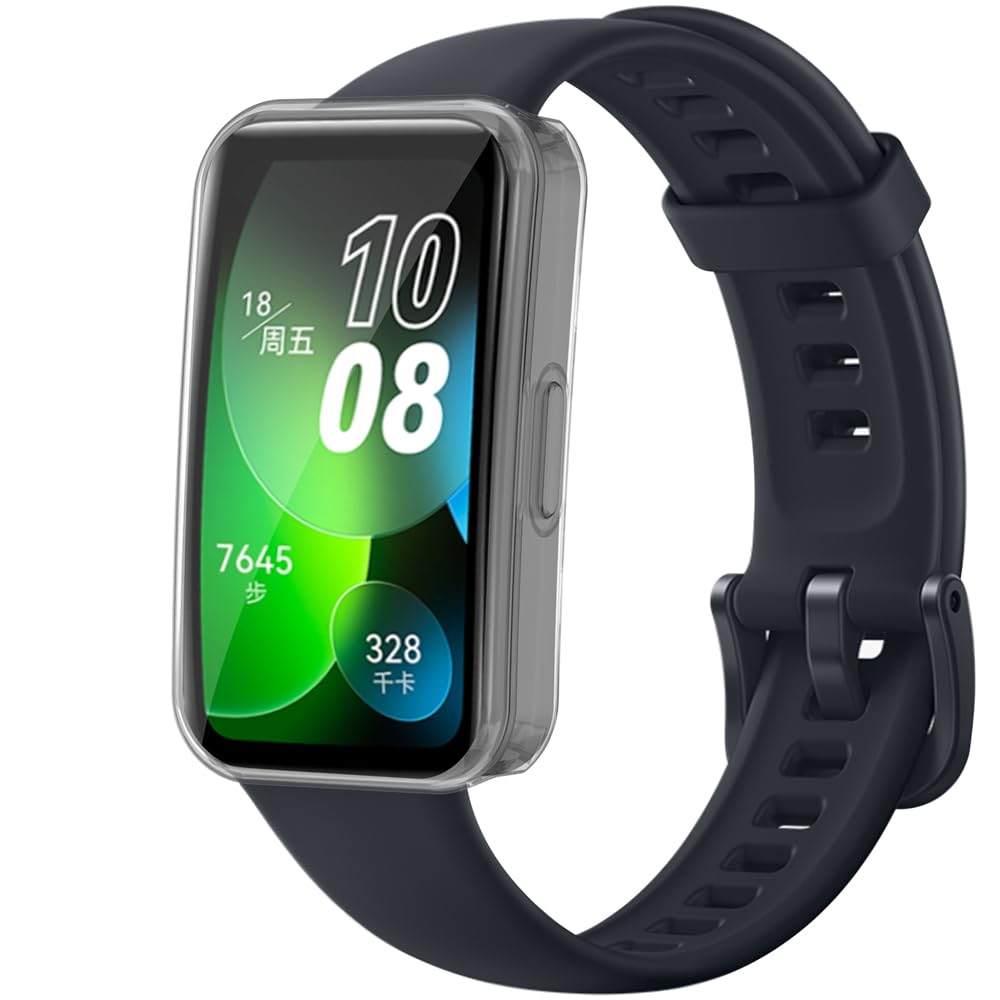 2 Coques Bumper Honor Watch 5 - Protection TPU Transparent - Anti-chocs