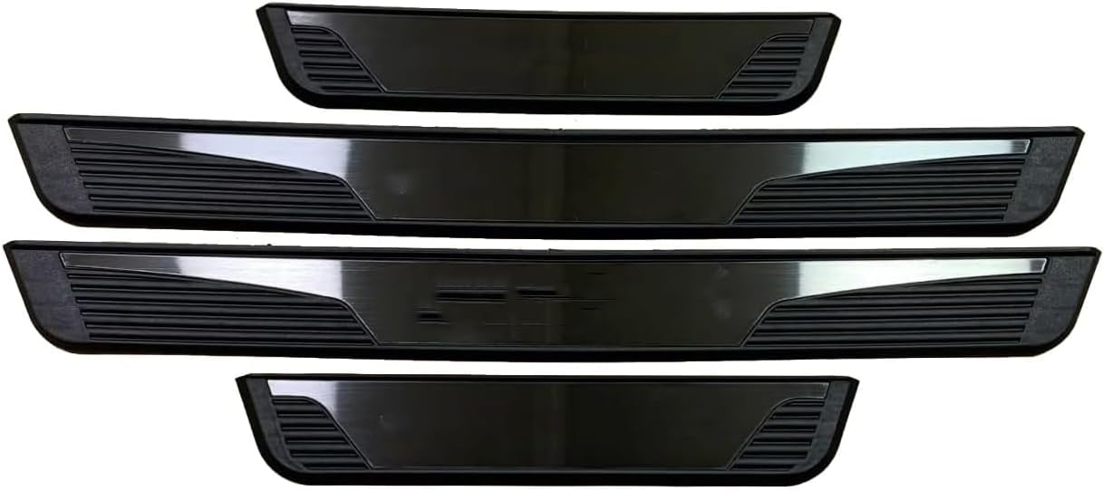 Door Sill Protector Trim Guard for Hyundai Santa Cruz 2023 2024 2025, Stainless Steels Accessories Plates Cover Auto Interior Accessory Kick Panels