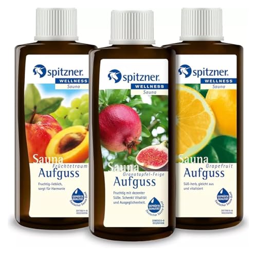 Spitzner Kit d'infusion pour sauna Fruit Dream (3 x 190 ml)