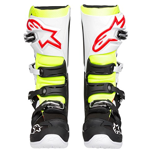 Image of Alpinestars Men's Tech 7 Enduro Drystar Waterproof Motocross Boots, Enhanced Comfort, CE-Certified