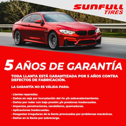 Llantas, Tires llantas 205/55r16 Marca SUNFULL (2)