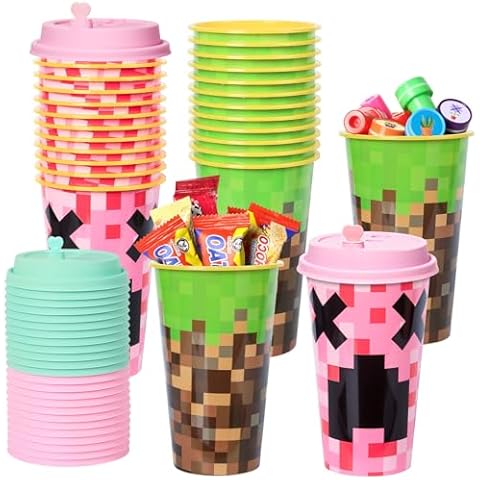 Lidmada Pixel Party Favors Goodie Cups Cover