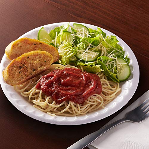 Hefty Everyday Soak-Proof Foam Plates, White, 10.25 Inch, 25 Count - image 6