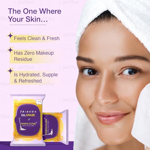 Image of Swiss Beauty Craze Monica Clean Makeup Remover Wipes | Clean & Fresh | Zero Makeup Residue | Soft & Hydrating | 30 Pieces | Easy To Use