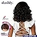 Sensationnel Dashly Lace Front Wig - Unit 40 Hand Tied Laceparting Ear to Ear Synthetic (1 JETBLACK)