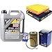 Produktbild QR-PARTS 69408337 Filter Set Inspektionspaket 5 Liter Motoröl Top Tec 4100 5W-40 SCT Germany Luftfilter Ölfilter