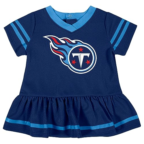 Image of Gerber NFL Baby Girls Jersey Dress and Diaper Cover