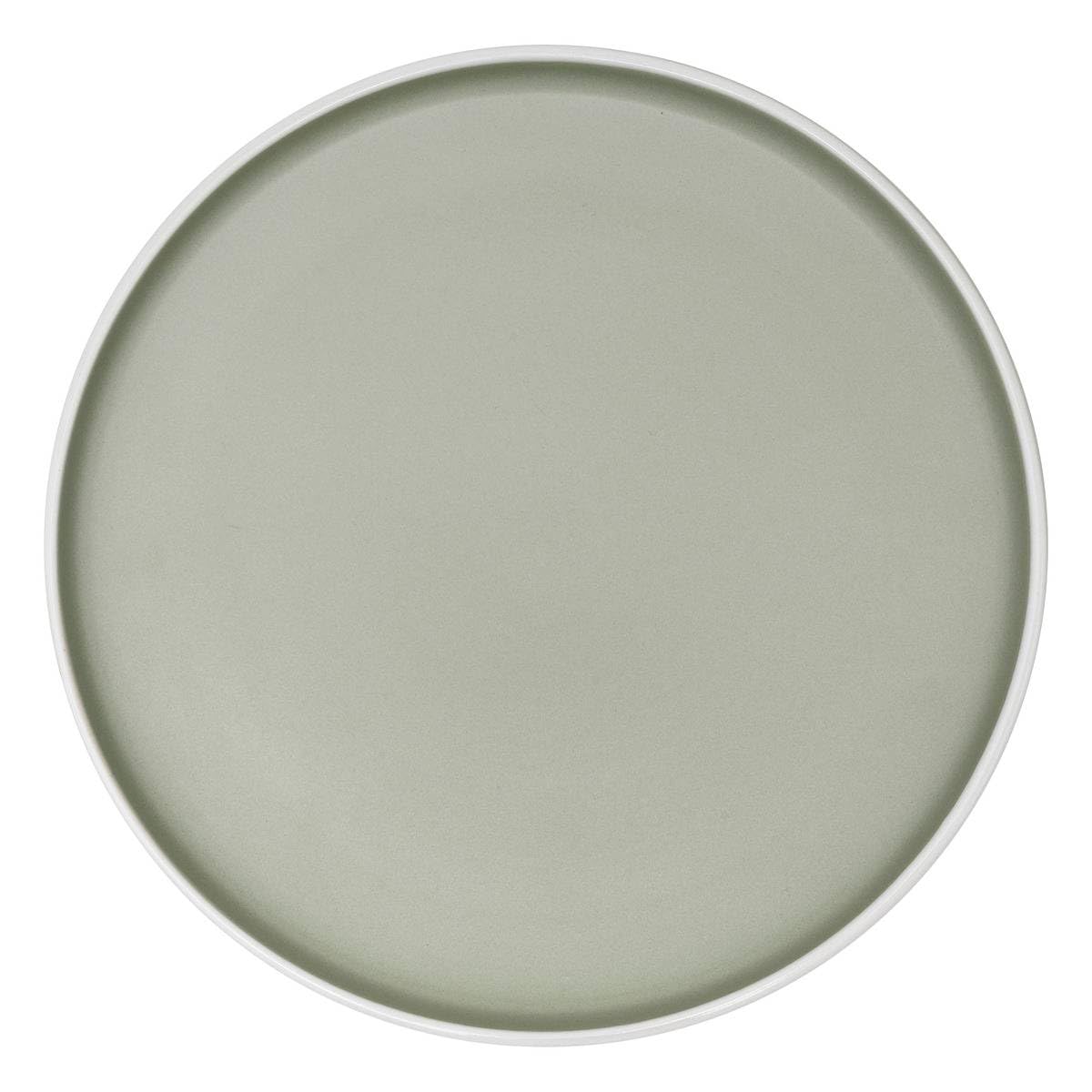 Secret de Gourmet - Set di 6 piatti da portata alix mat verde d26cm