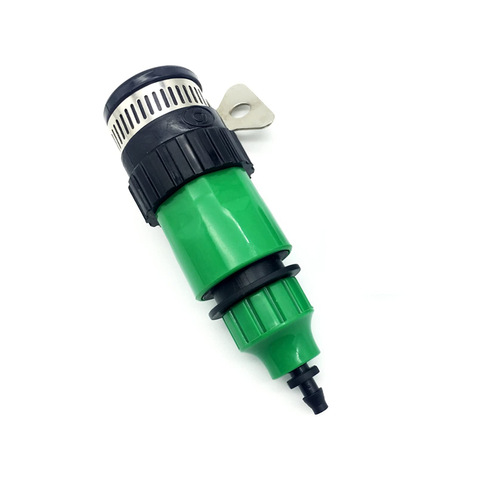 Adaptateur raccord rapide anti-fuite pour robinet et tuyau 1/4'' de jardin