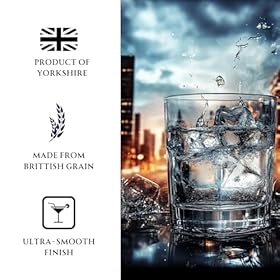 Buy PSYCHO Ultra Premium Vodka 70cl – Crafted from 100% British Grain, Small Batch & Exceptionally Smooth for Cocktails & Gifts – PSYCHO