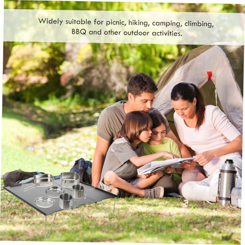 Cuisine portable pour camping compacte pour résoudre le manque d'espace