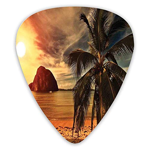 Médiators pour guitare Exotic Beach Ukulele Pick 12 pièces dont 0,46 mm 0,71 mm 0,96 mm - Les Beatles, Paul McCartney, John Lennon, RIngo Starr, George Harrison Médiators pour guitare Exotic Beach Ukulele Pick 12 pièces dont 0,46 mm 0,71 mm 0,96 mm