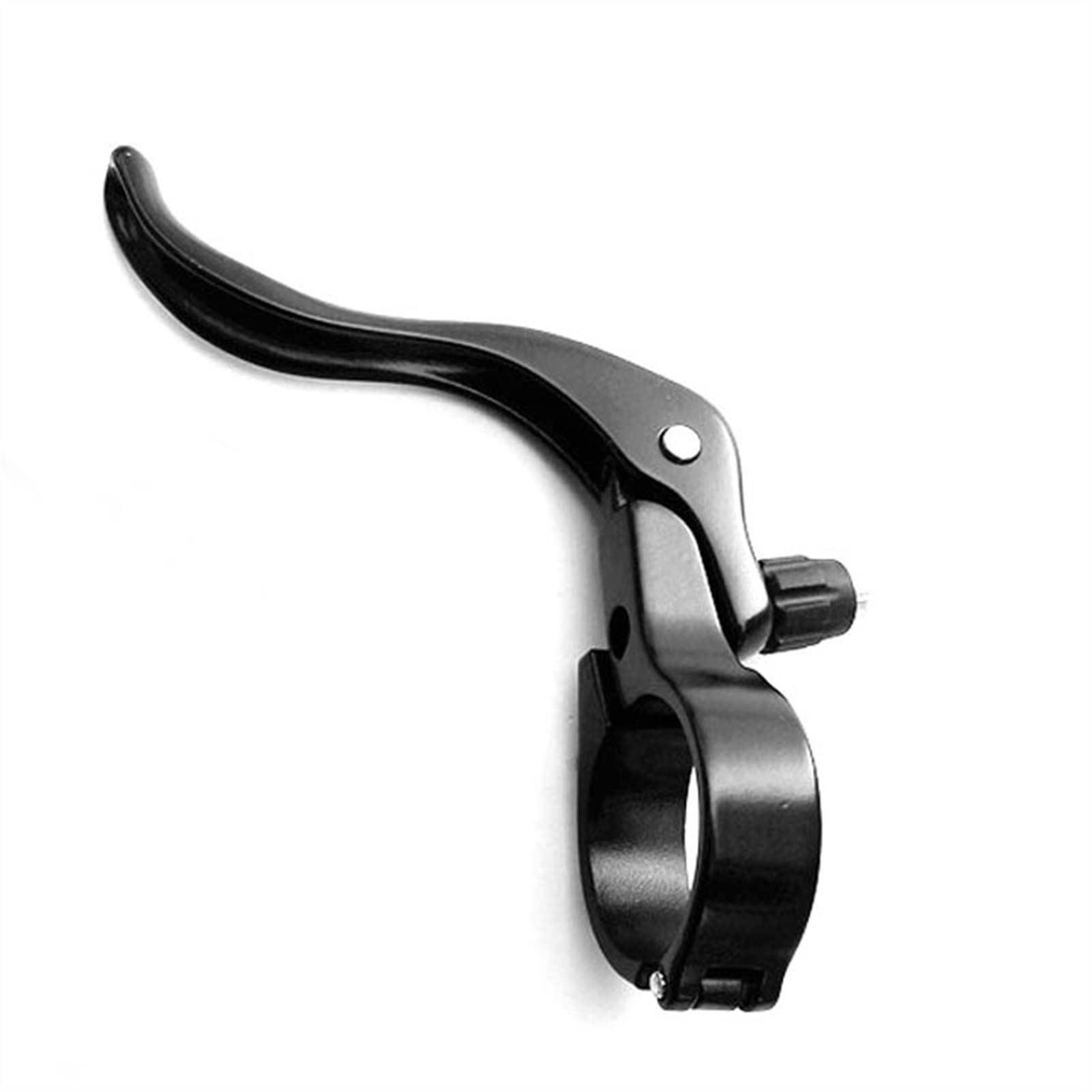 BAtlam Leva del Freno della Bicicletta Freno a Mano Bici da Strada Leva del Freno della Bicicletta in Alluminio forgiato a Freddo Nero 22mm/24mm/26mm/32mm Bar End (24mm Black)