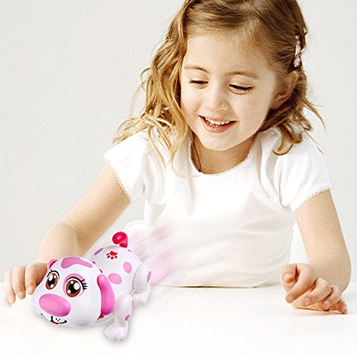 Image of Electronic Pet Dog Helen - Interactive Robot Responds to Touch, Walking, Chasing and Fun Activities