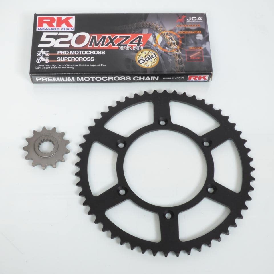 Kit chaîne France Equipement Husaberg 450 FE fini les sauts de chaîne en enduro 13X52