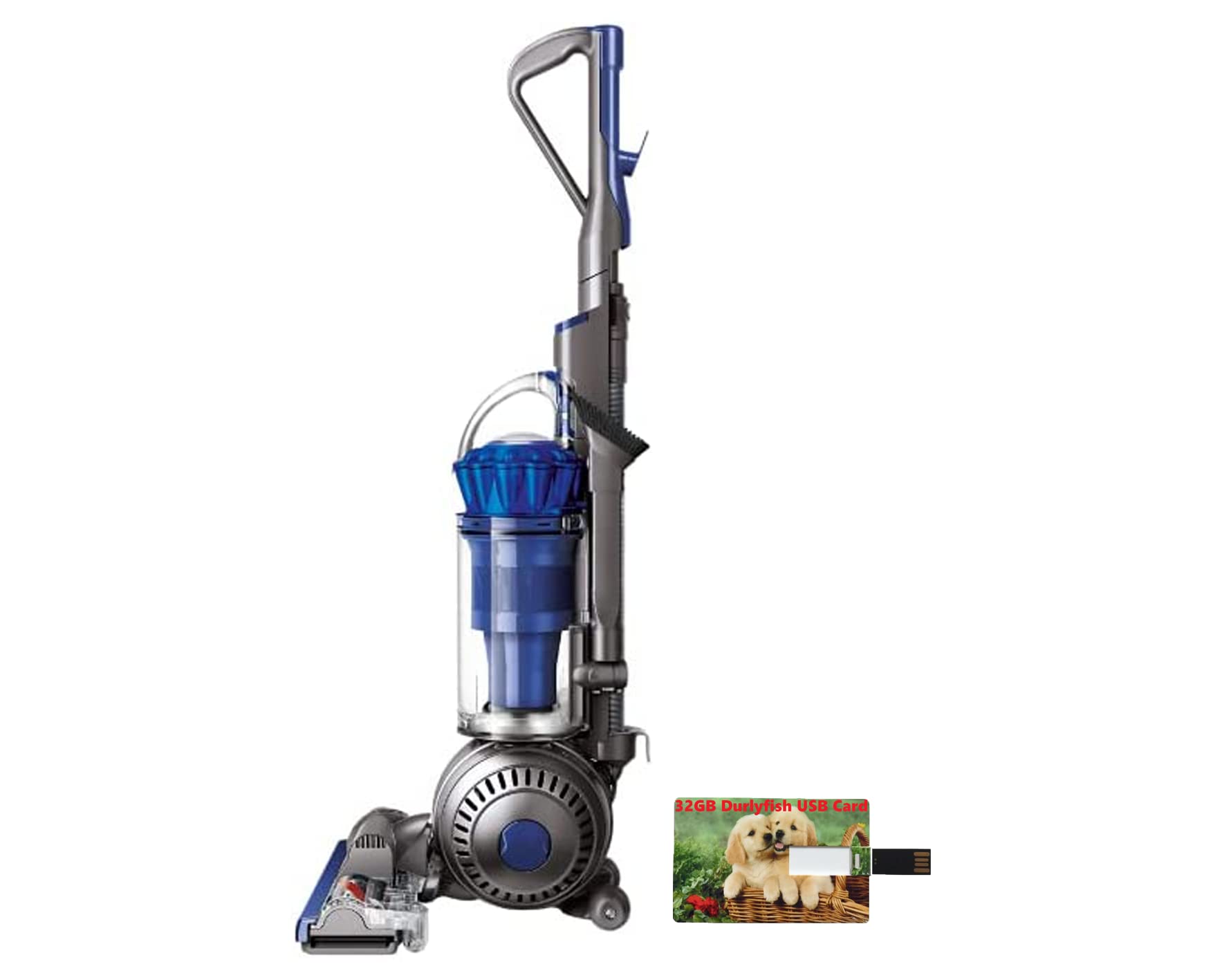 Dyson Ball Animal 2 Upright Corded Vacuum Cleaner HEPA Filter Height Adjustment Self-Adjusting Cleaner Head Telescopic Handle Rotating