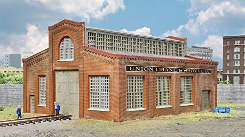 Kit de grue et pelle Union Walthers maquette de bâtiment industriel pour train miniature HO