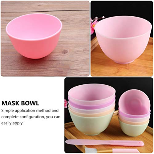 3 Piezas Tazones de Silicona para Mezcla Facial miniatura 4